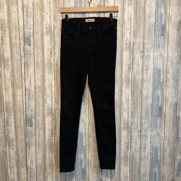 Madewell 9” Mid-Rise Roadtripper Skinny Jeans in Bennett Wash | Size 26 - Picture 4 of 10